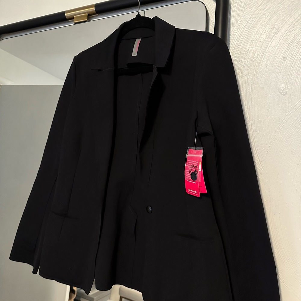 Commando CEO Neoprene Suiting Blazer size Small